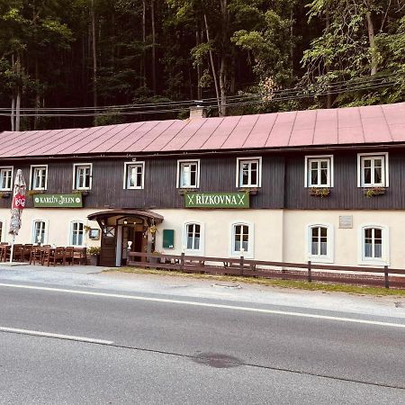 Pod Svatou Annou - Penzion A Rizkovna Horní Maršov Exteriör bild